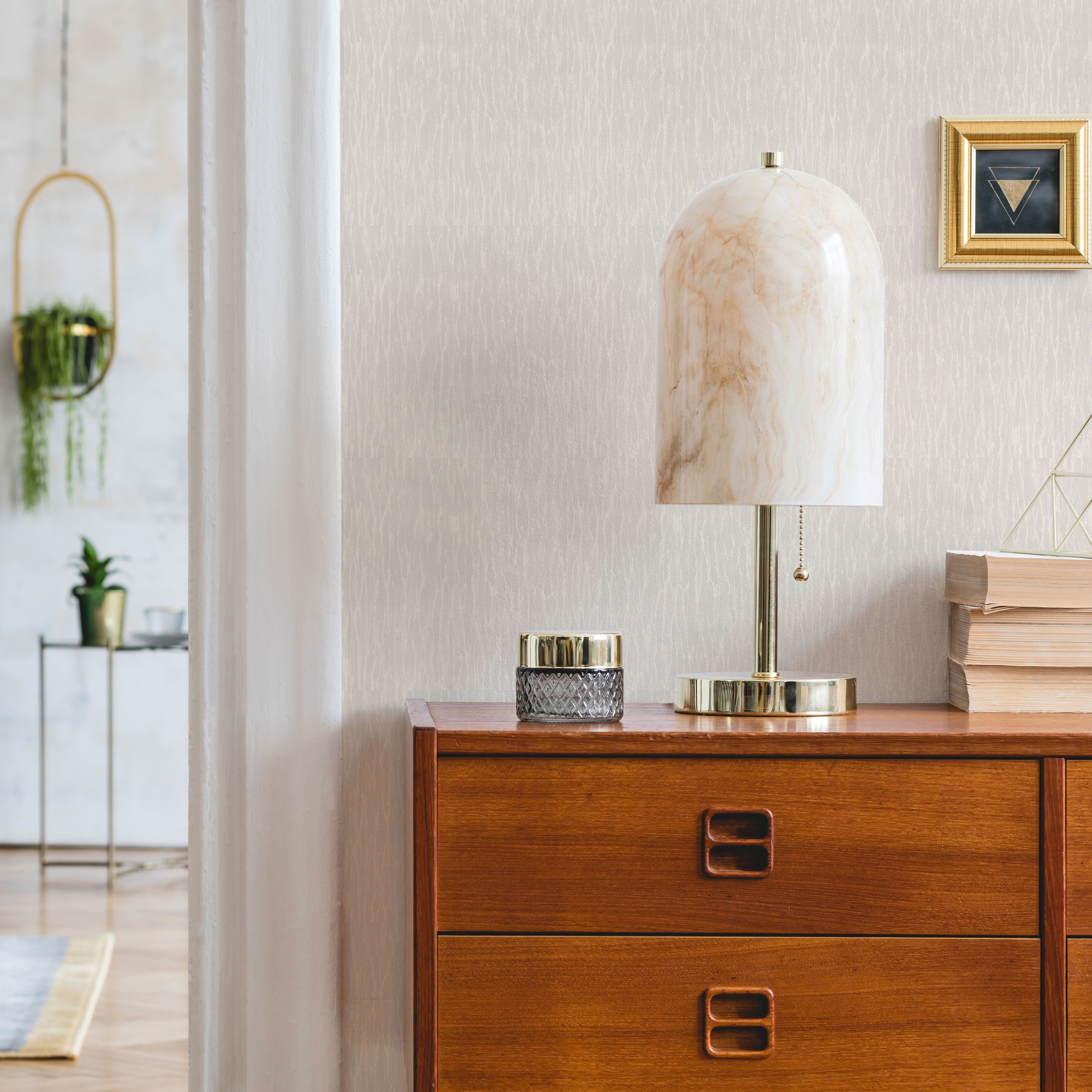 Cholmondeley White Wood effect Textured Wallpaper