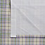 Christel Green & lilac Check Lined Pencil pleat Curtains (W)117cm (L)137cm, Pair
