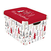 Christmas trees Christmas gift box