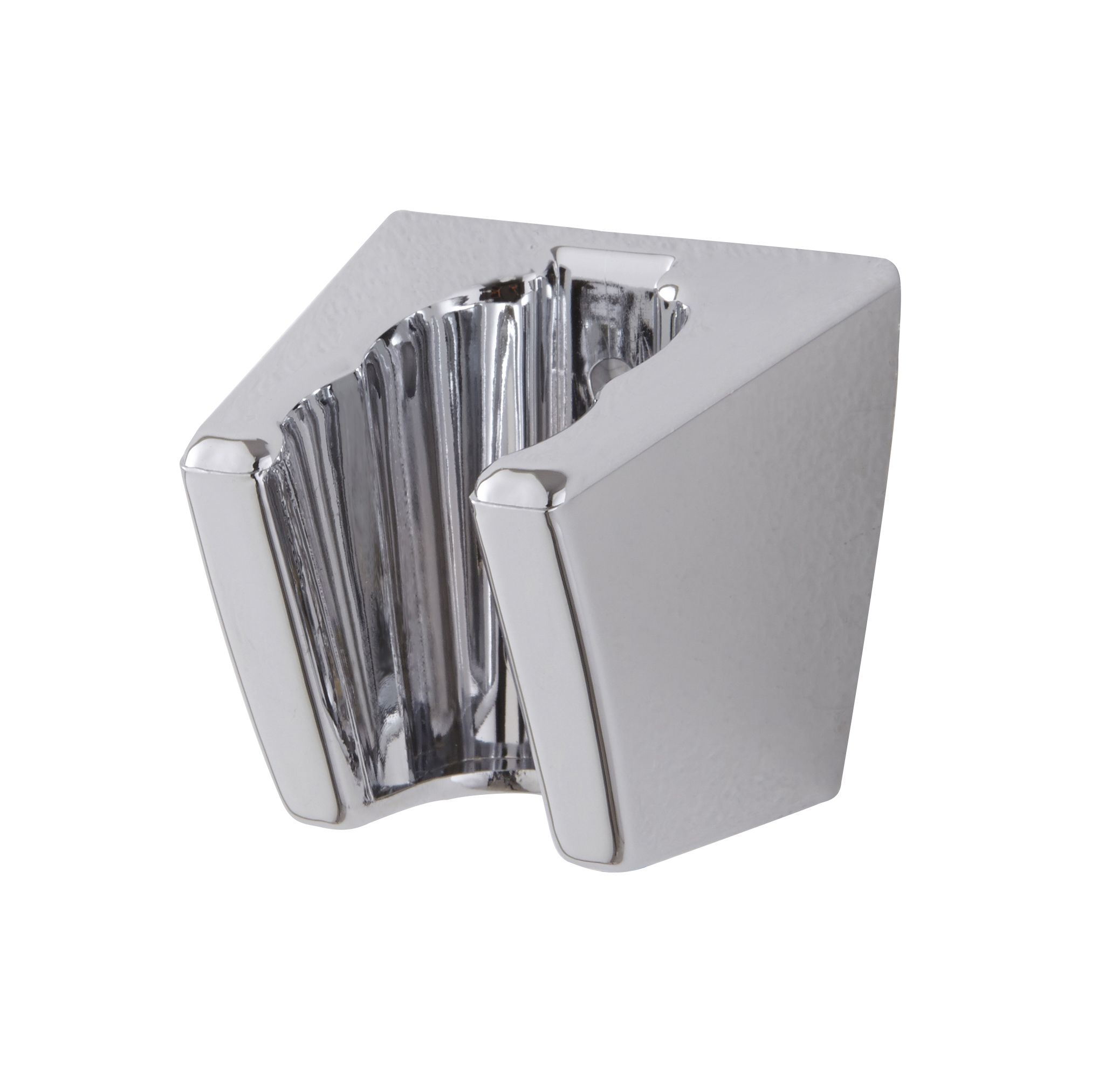 Chrome effect Shower head holder Tradepoint