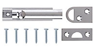 Chrome-plated Brass Flush Door bolt N266 (L)64mm (W)15mm