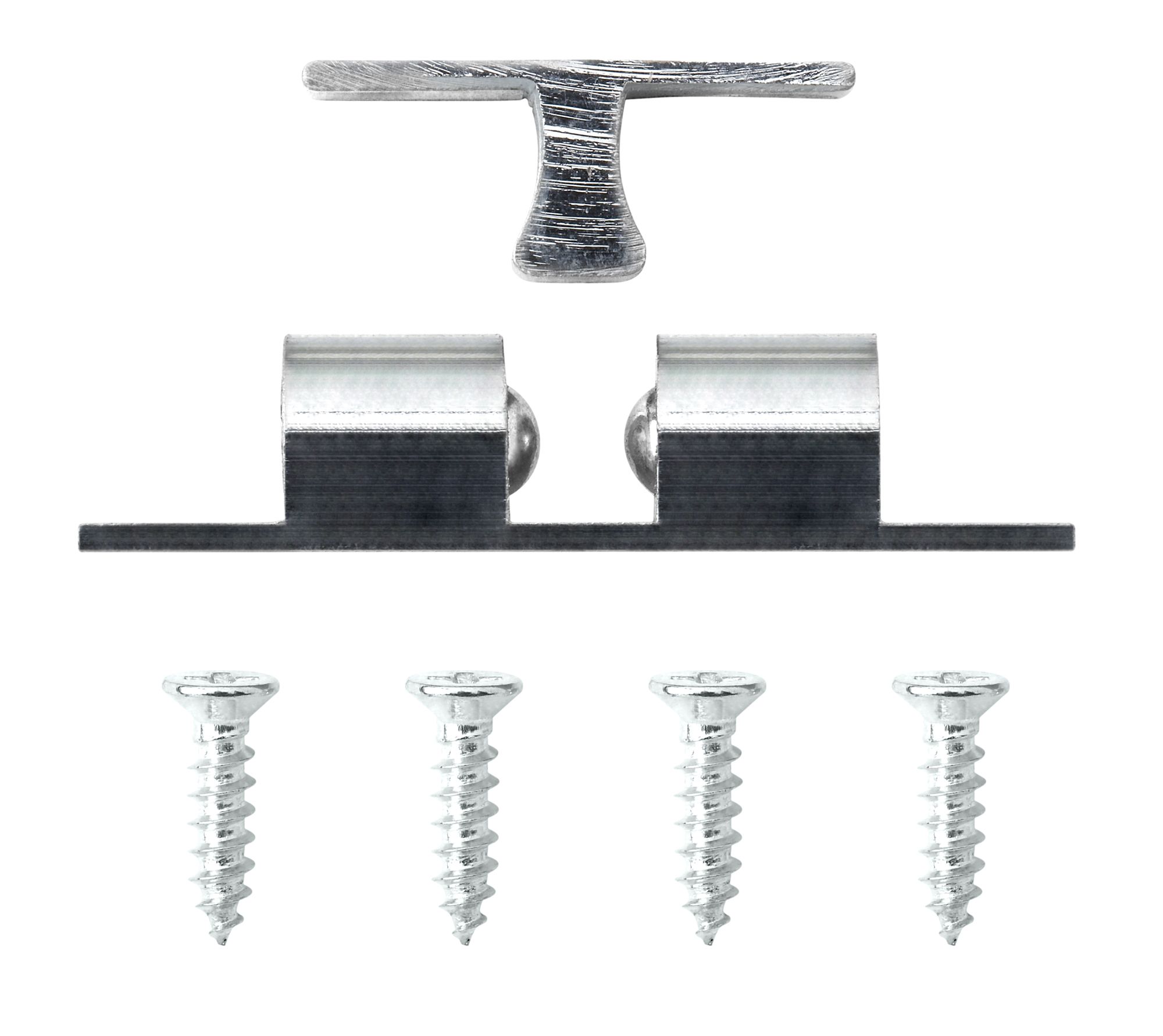 Chrome-plated Carbon steel Double ball catch