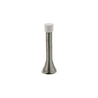 Chrome-plated Steel Cylinder Door stop, Pack of 10