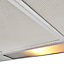 CHS90 Inox Stainless steel Chimney Cooker hood, (W)90cm