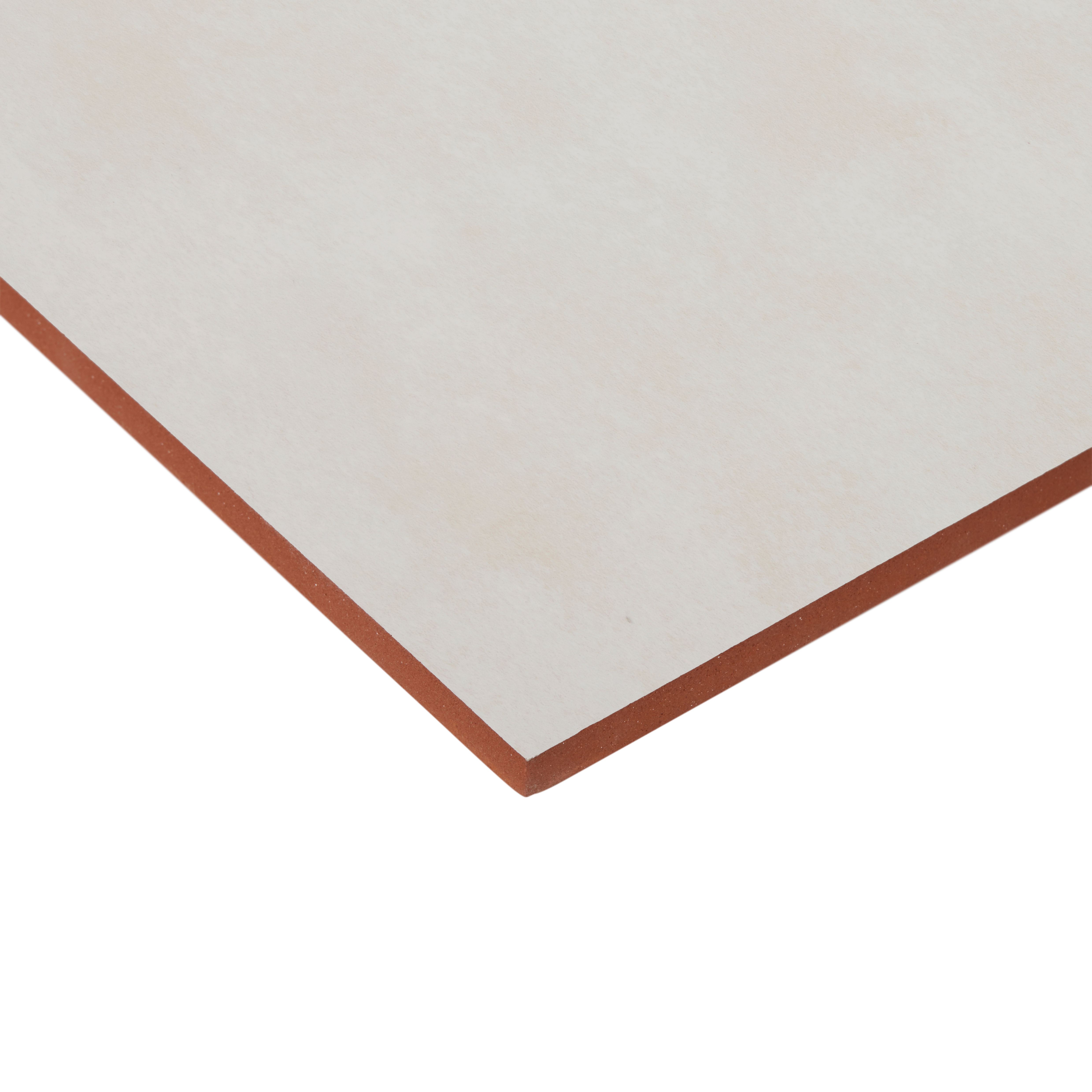 Cimenti White Matt Ceramic Wall Tile Sample