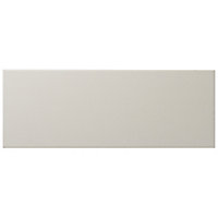 City chic Taupe Matt Ceramic Wall Tile, Pack of 17, (L)400mm (W)150mm