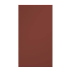 CLAD ON WALL END PANEL RED