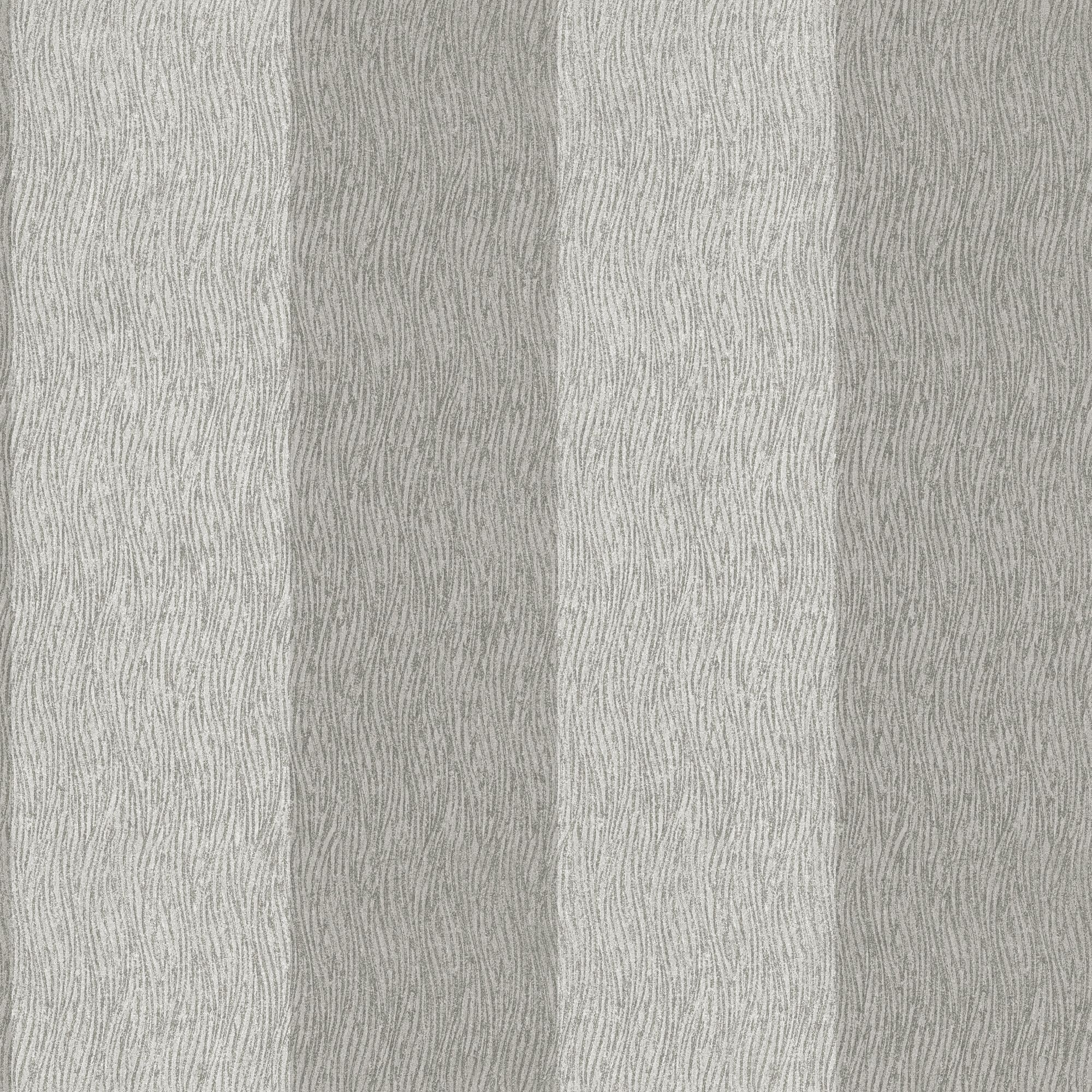 Claydon Grey Striped Textured Wallpaper