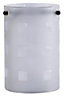 Clear Etched cylinder Light shade (D)110mm