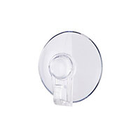 Clear Large Round Christmas Suction cup clip, Pack of 15