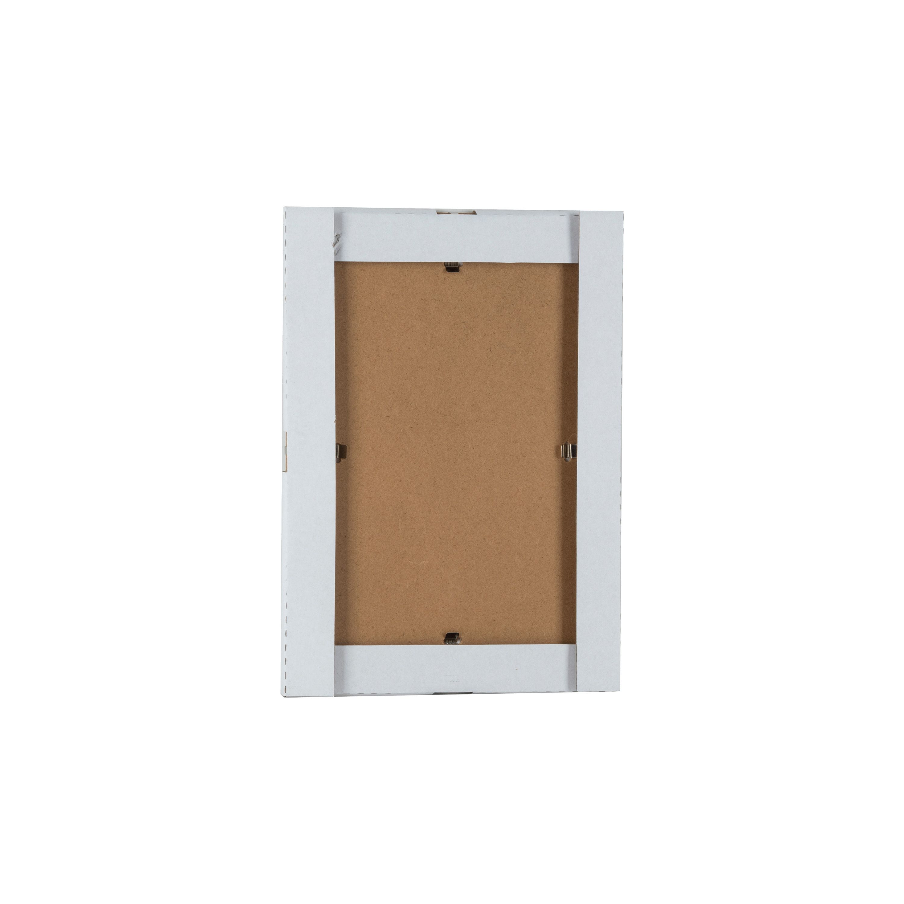 Clear Non-framed Clip picture frame (H)30.5cm x (W)21.5cm