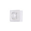 Clear Small Square Christmas Cable clip, Pack of 24