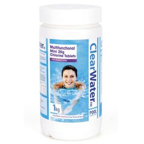 Clearwater Multifunction Chlorine tablets, Pack of 50