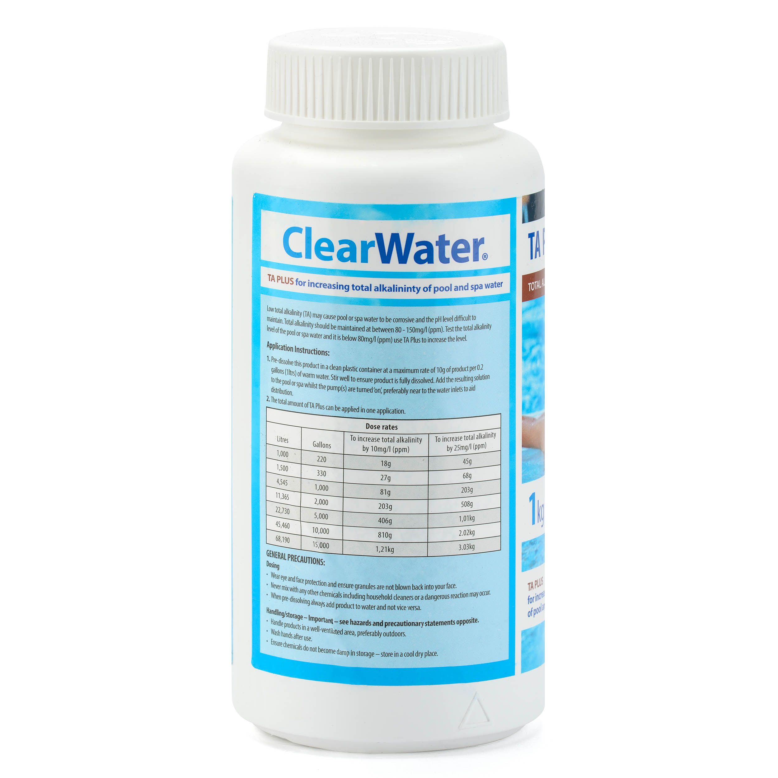 Clearwater Total Alkalinity increaser 1kg
