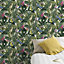 Cleome Multicolour Tropical Smooth Wallpaper Sample