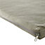 Cocos Griffin grey Outdoor Sunlounger cushion (L)185cm x (W)55cm