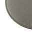Cocos Griffin grey Plain Seat pad (W)38cm