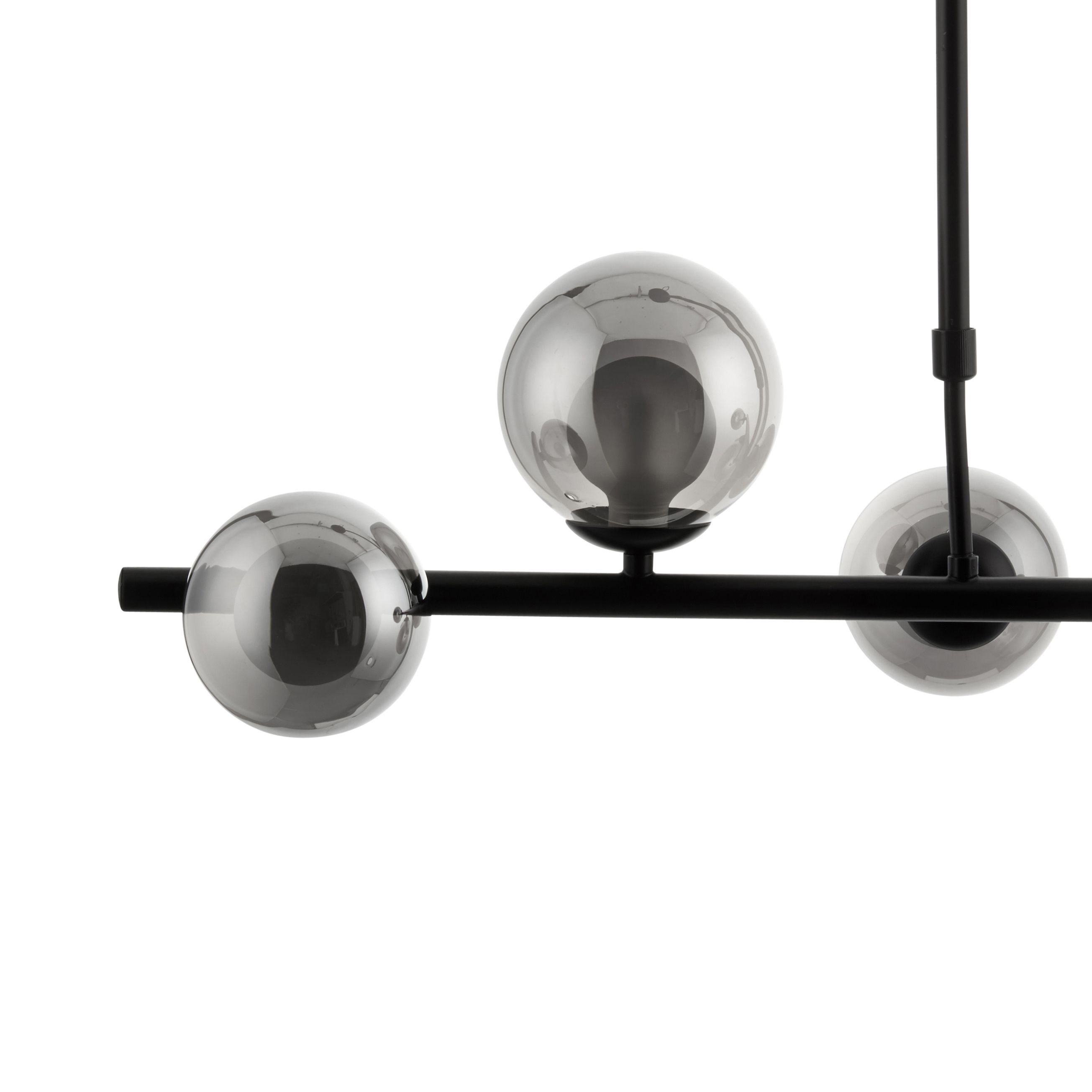 Cole black 5 Lamp Pendant ceiling light