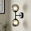Cole Matt Double Wired LED Wall light