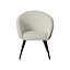 Colenso Light grey Linen effect Relaxer chair (H)845mm (W)730mm (D)665mm