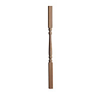 Colonial Hemlock Staircase spindle (H)900mm (W)41mm