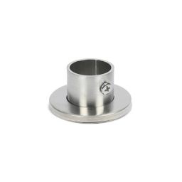Colorail Brushed Nickel effect Stainless steel Rail end bracket (L)32mm (Dia)32mm