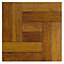 Colours Alaunda Natural Rustic oak effect Vinyl tile, Pack of 6