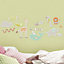 Colours Animal friends Pastels Self-adhesive Wall sticker