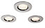 Colours Chrome effect Adjustable LED Warm white Downlight 5.5W IP65 of 3