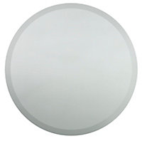 Colours Clear Circular Frameless Mirror (H)40cm (W)40cm