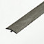 Colours D60P3DKG Gloss Grey Threshold (L)90cm