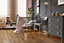 Colours Dolce Natural Walnut effect Laminate Flooring, 1.19m² Pack of 7