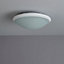 Colours Dulcis Brushed Glass & metal White Ceiling light
