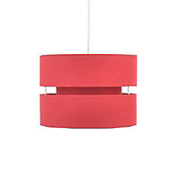 Colours Duo Strawberry 2 tier Light shade (D)220mm