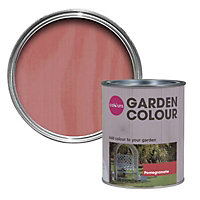 Colours Garden Pomegranate Matt Wood stain, 0.75