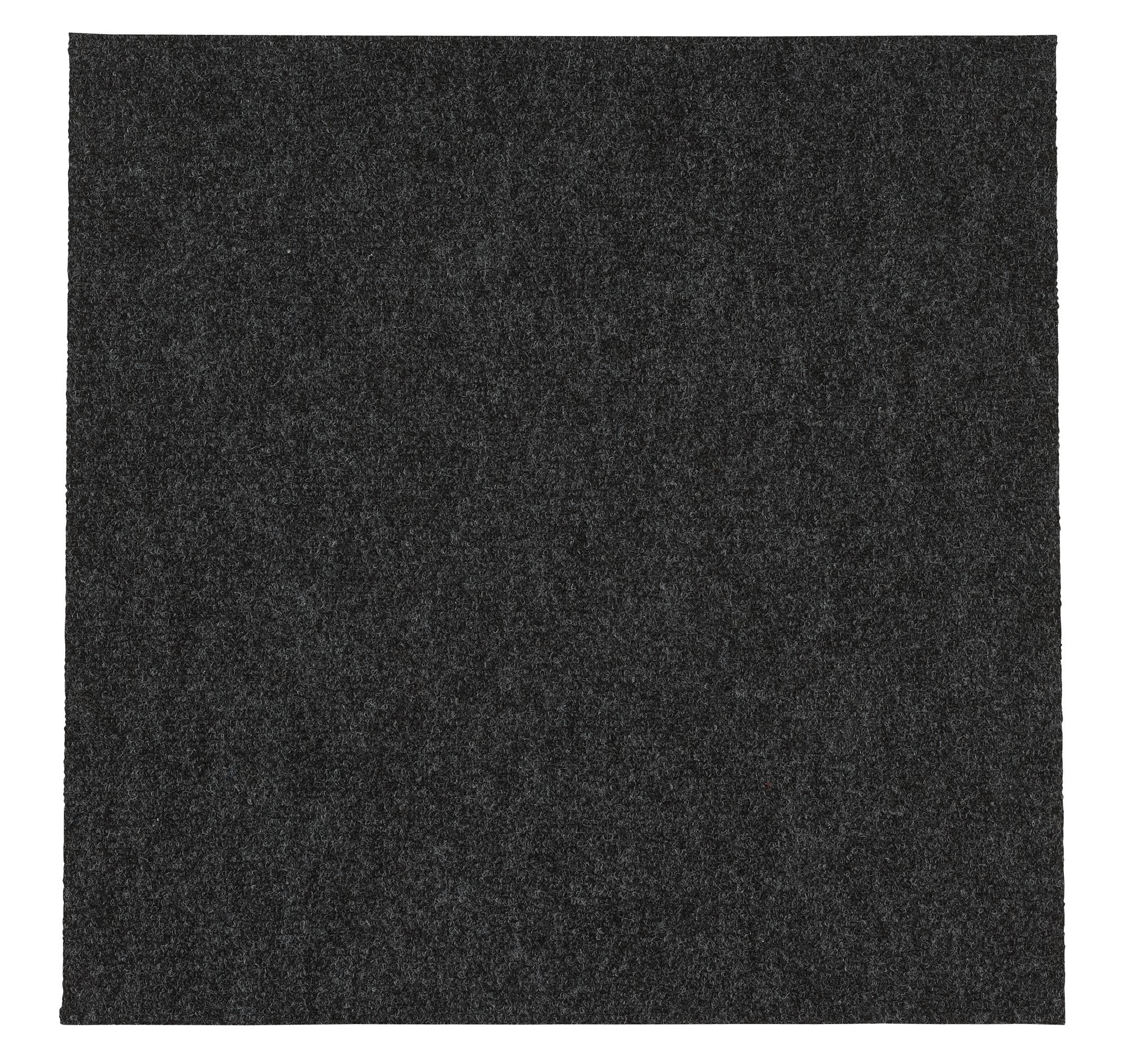 Colours Grey Loop Carpet tile, (L)500mm, Pack of 10 Tradepoint