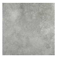 Colours Grey Stone effect Self adhesive Vinyl tile, 1.02m² Pack