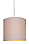 Colours Haymarket Taupe Light shade (D)200mm