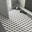 Colours Hydrolic Anthracite Matt Concrete effect Porcelain Floor Tile Sample