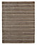 Colours Jasola Striped Grey & taupe Rug (L)1.6m (W)1.2m