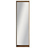 Colours Kahiwa Natural Oak effect Rectangular Framed Framed mirror (H)1220mm (W)320mm