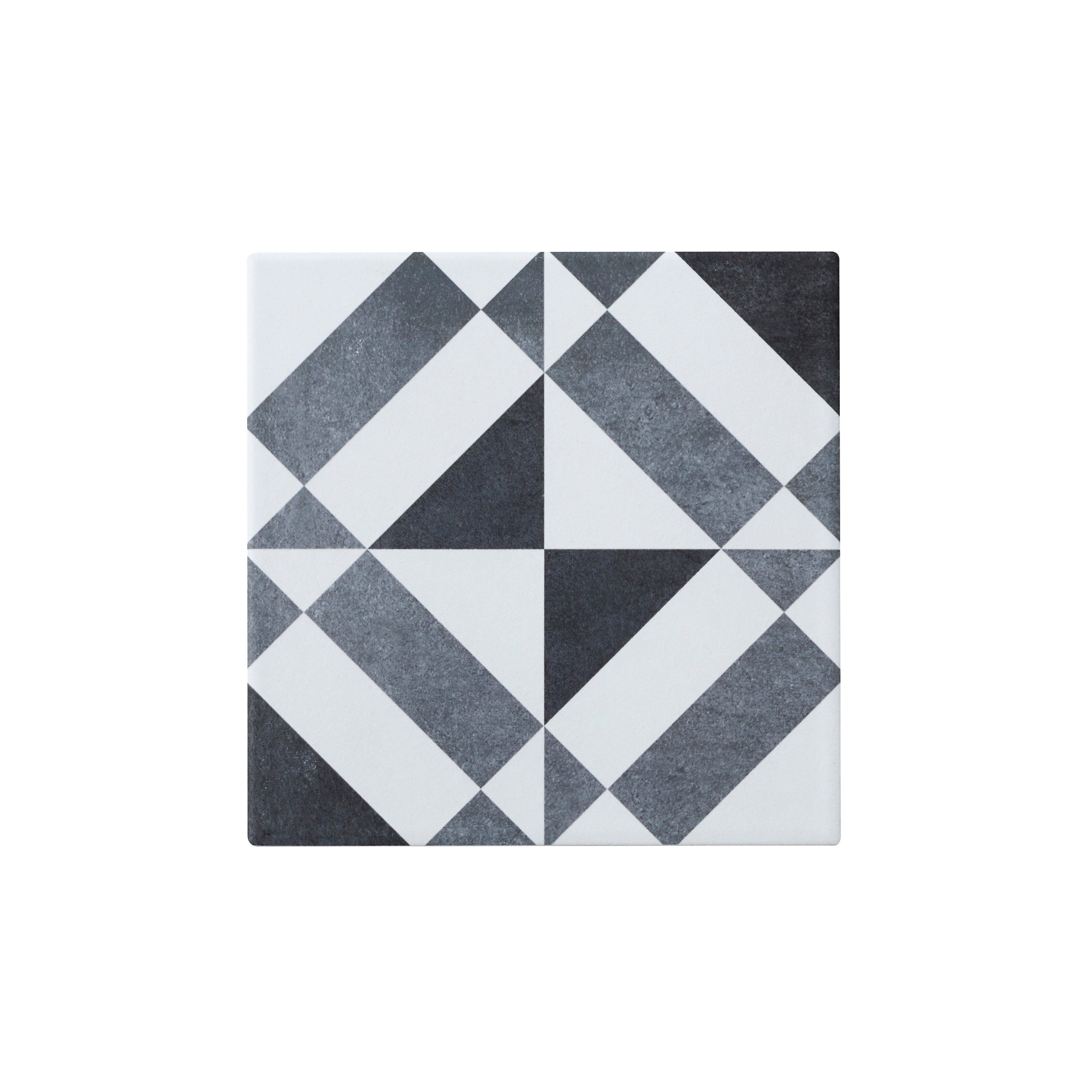 Colours Konkrete Grey Matt Décor mix Porcelain Wall & floor Tile Sample