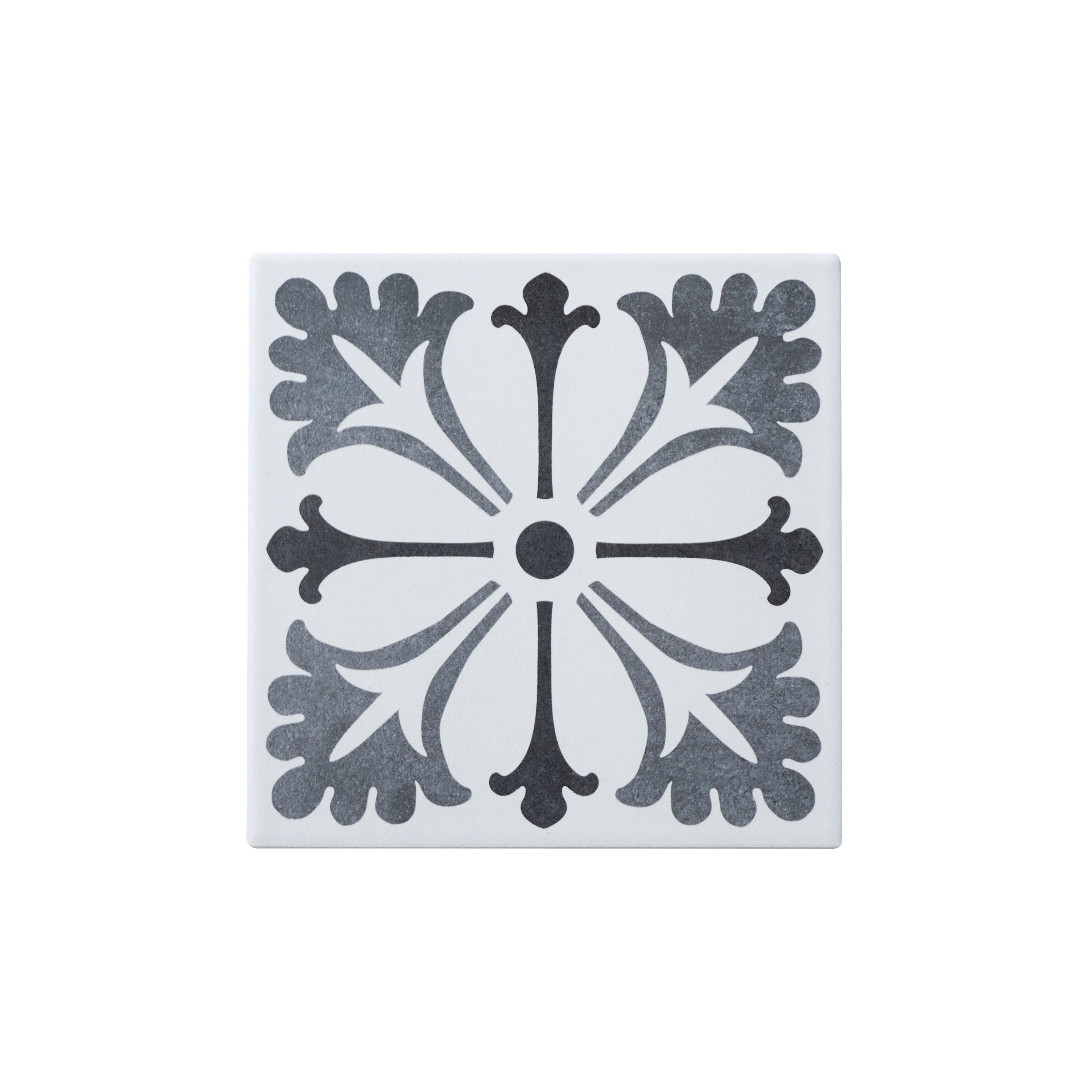 Colours Konkrete Grey Matt Décor mix Porcelain Wall & floor Tile Sample