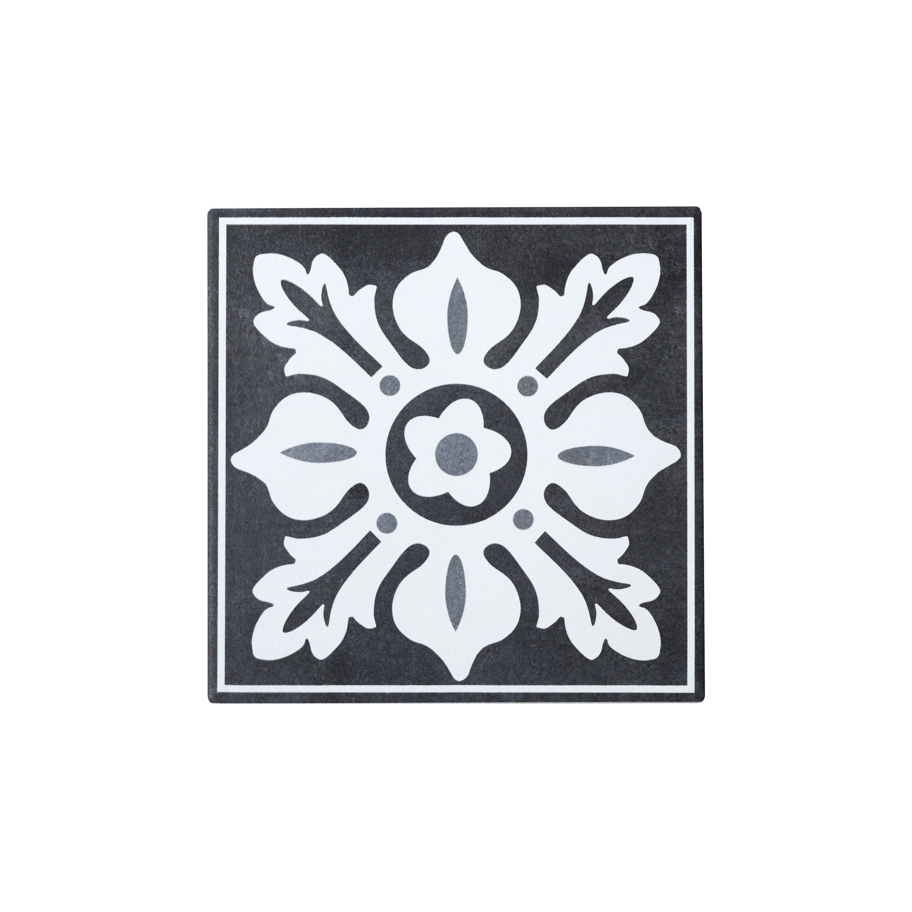 Colours Konkrete Grey Matt Décor mix Porcelain Wall & floor Tile Sample
