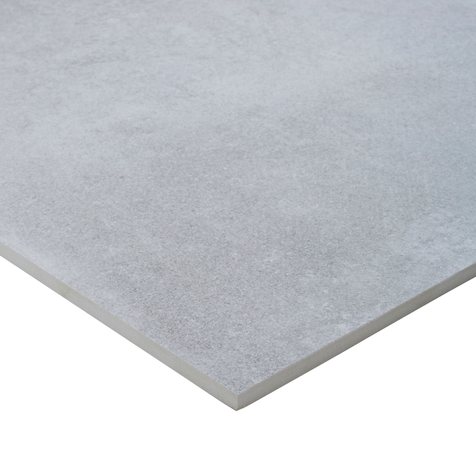 Colours Kontainer Medium grey Matt Flat Concrete effect Porcelain Wall & floor Tile Sample