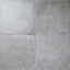 Colours Kontainer Medium grey Matt Flat Concrete effect Porcelain Wall & floor Tile Sample