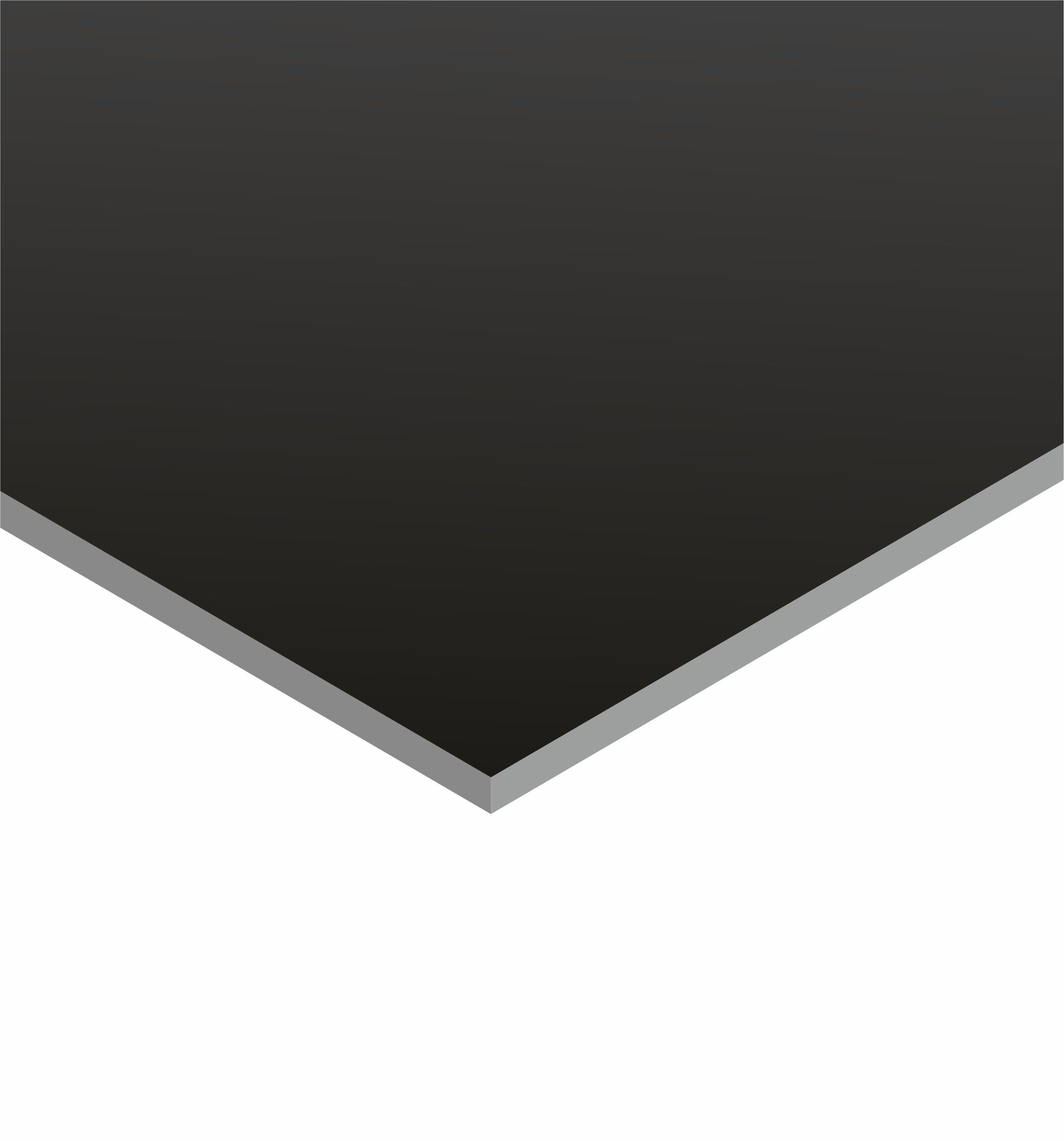 Colours Livourne Black High gloss Porcelain Wall & floor Tile Sample