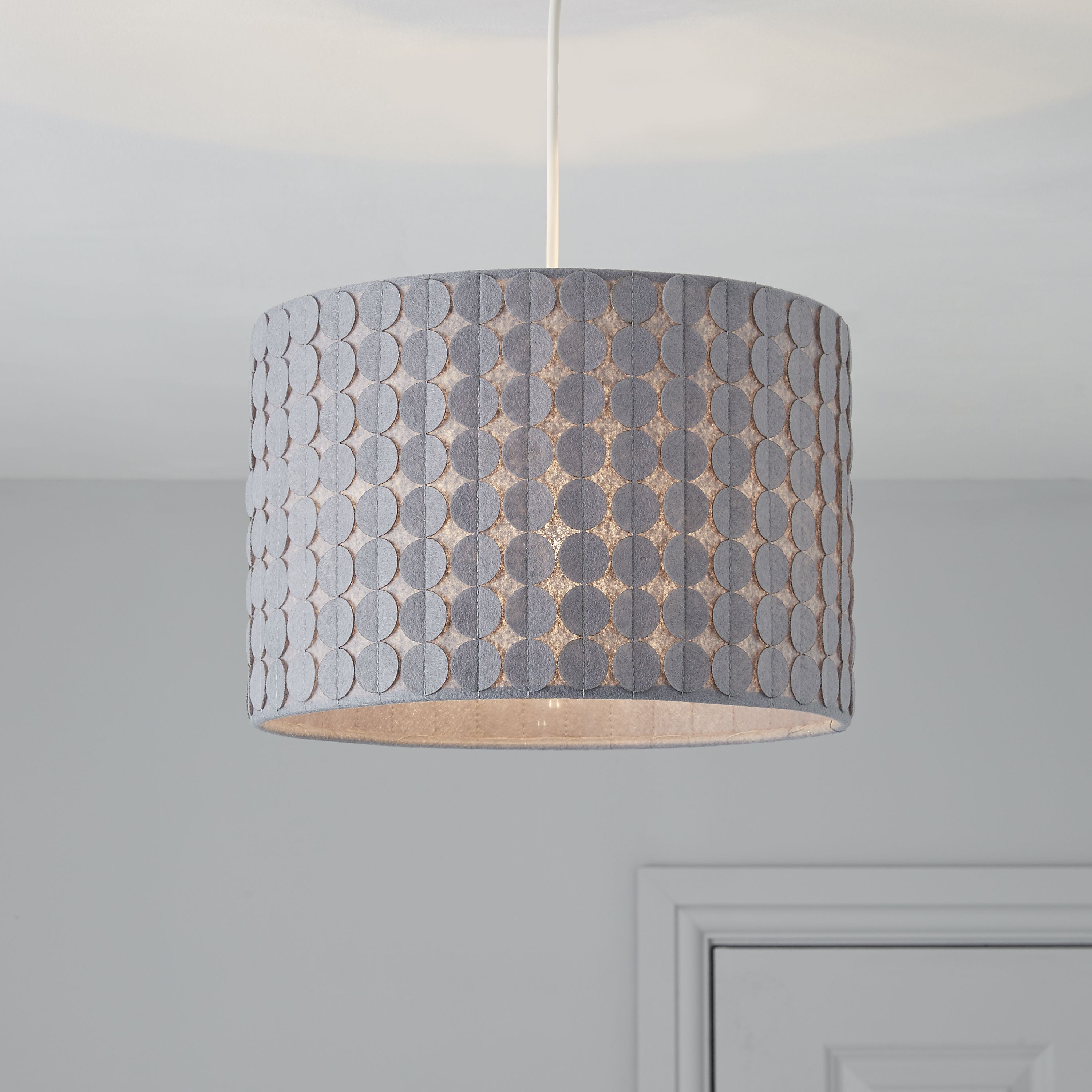 Grey lampshade deals for bedroom