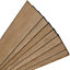 Colours Natural French pine effect Vinyl tile Pack of 7