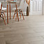 Colours Pine wood Greige Matt Wood effect Porcelain Indoor Wall & floor Tile, Pack of 8, (L)800mm (W)200mm